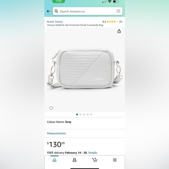VOORAY Crossbody Bag - Picture 2 of 5